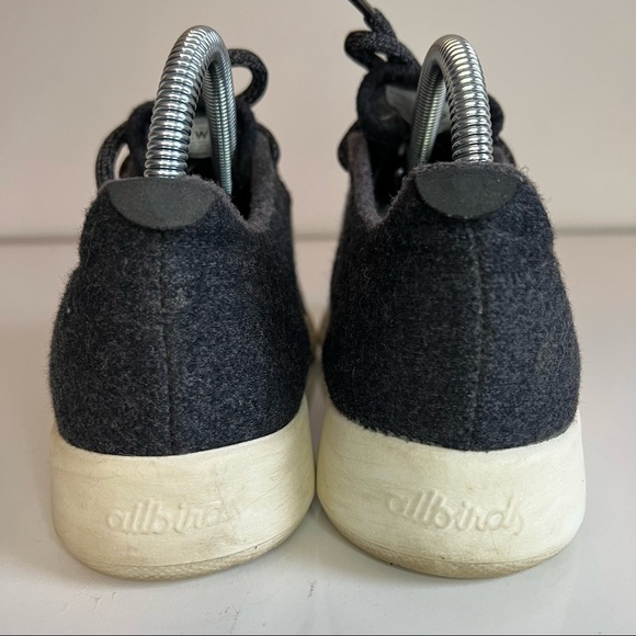 Allbirds Wool Runners Shoes Womens Gray Lace Up Running Casual Size 7 - Picture 7 of 10
